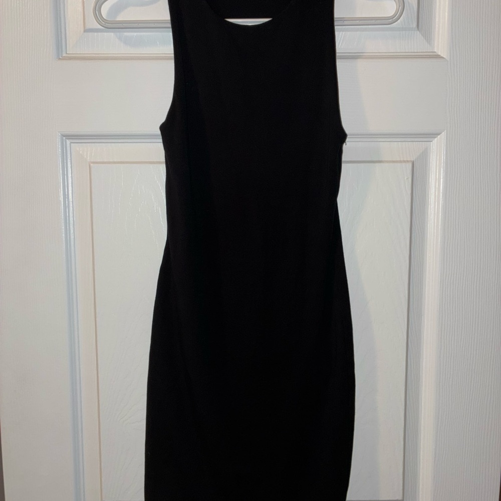 Zara high neck bodycon mini dress